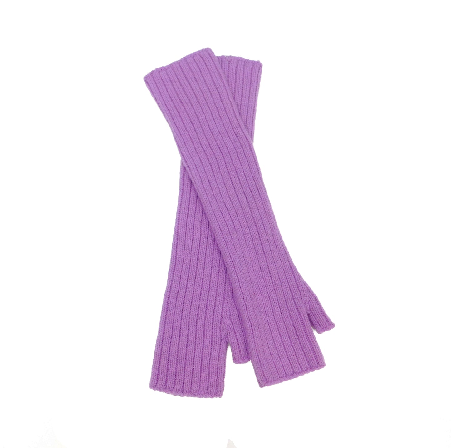 Ladies Lightweight Ribbed Cashmere Wristwarmers — Keystone Thumb | Handcrafted in Hawick