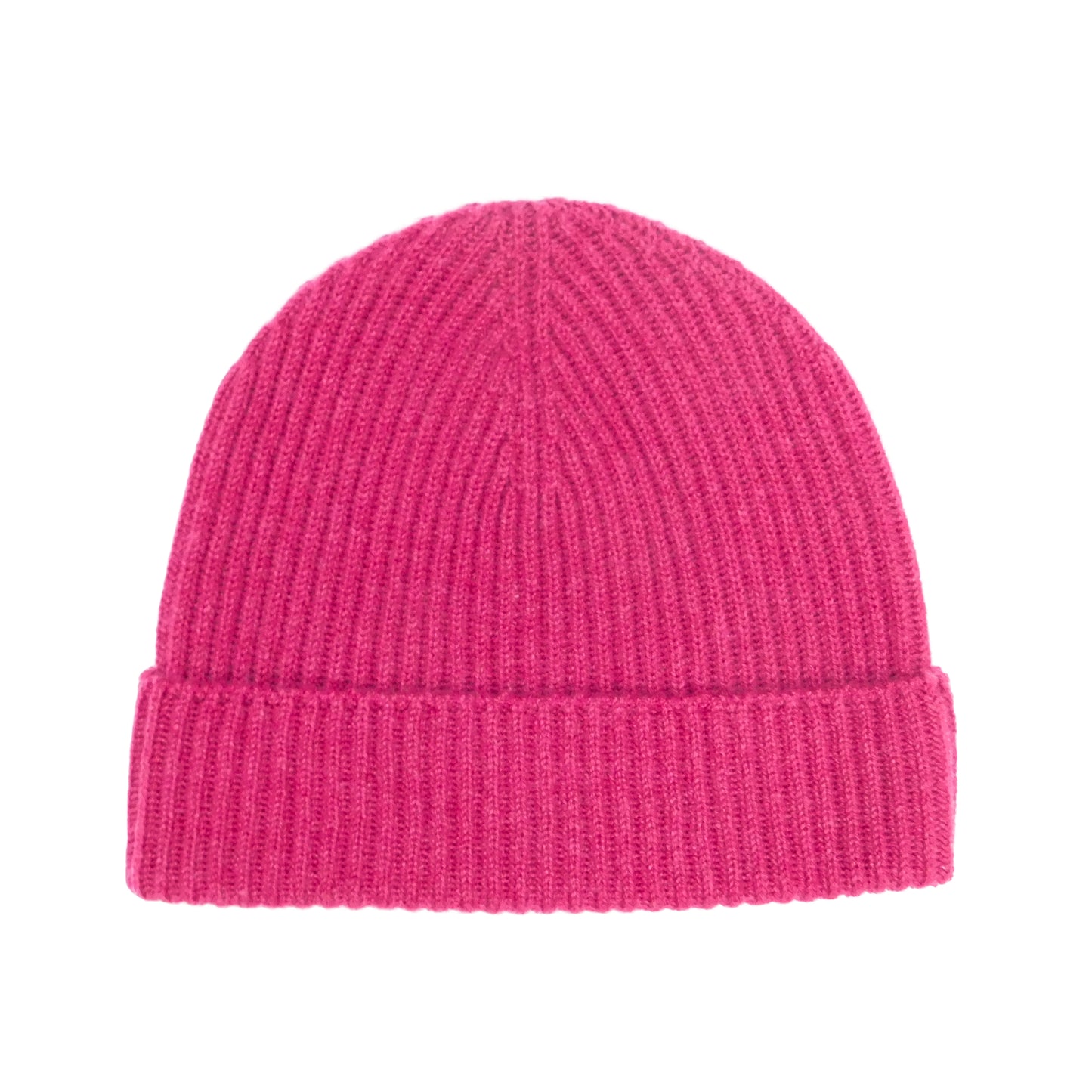 Unisex Cashmere Beanie — Cardigan Rib | Handcrafted in Hawick | One Size