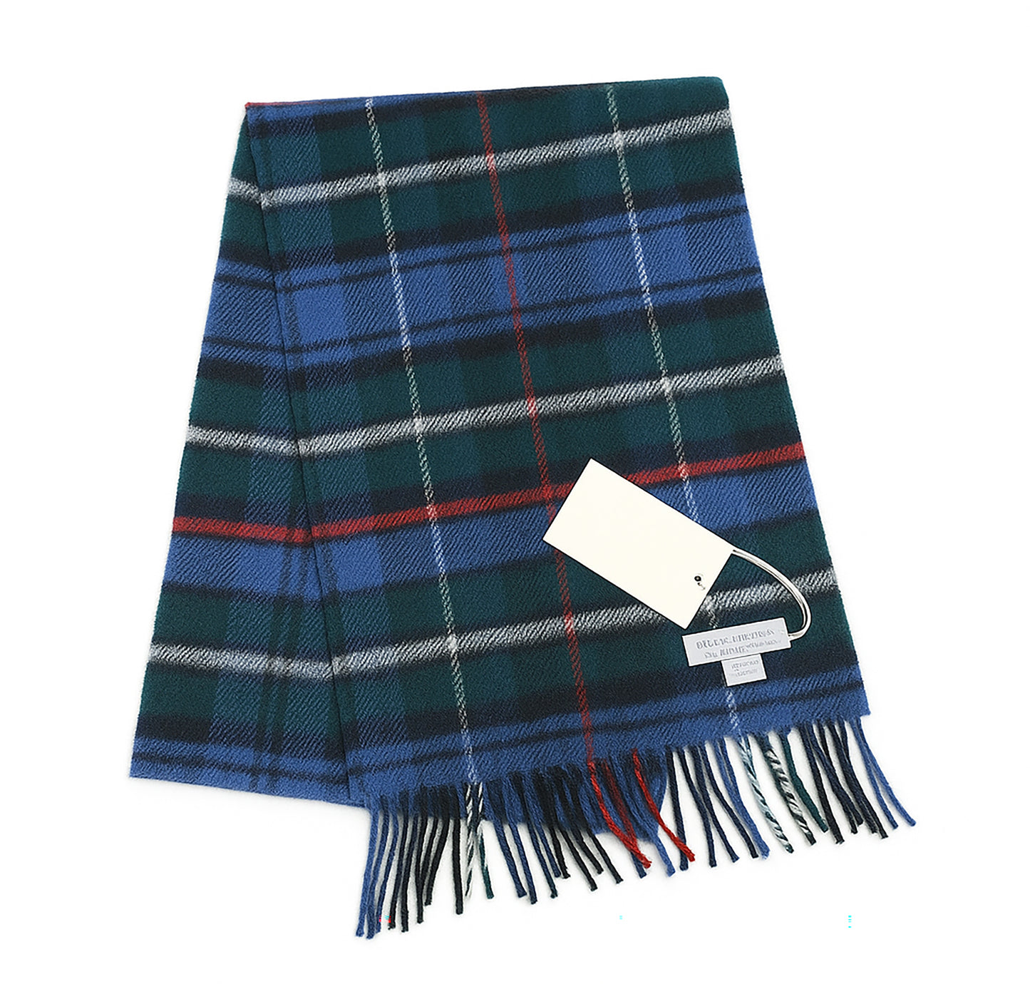 Pure Cashmere Checked Scarf — Hand-Crafted in the Scottish Highlands | Variety of Colours