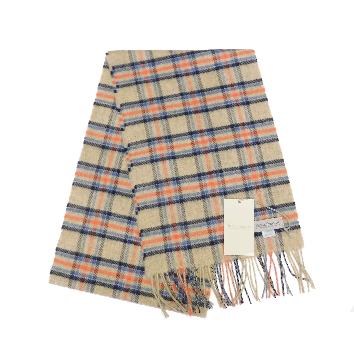 Pure Cashmere Classic Check Scarf - Various Checks - Woven for us in the Scottish Highlands