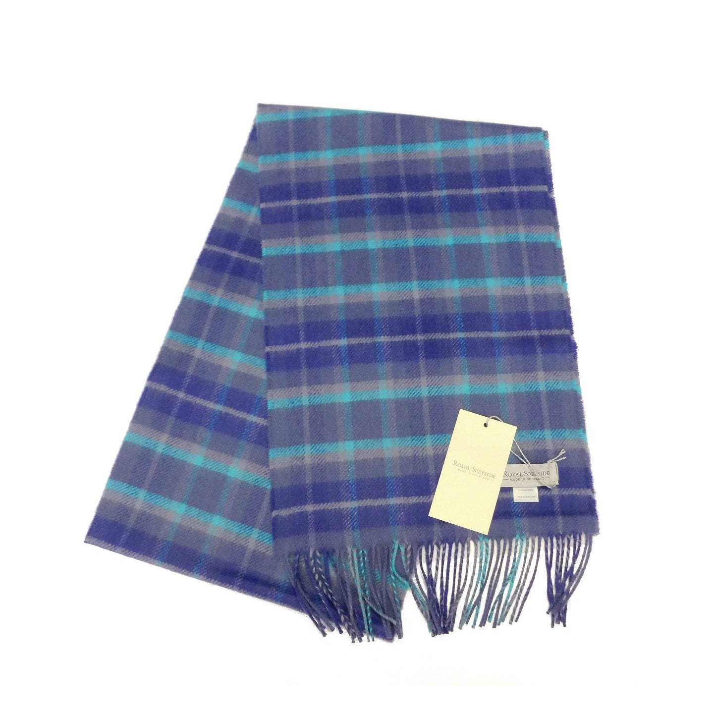Pure Cashmere Classic Check Scarf - Various Checks - Woven for us in the Scottish Highlands