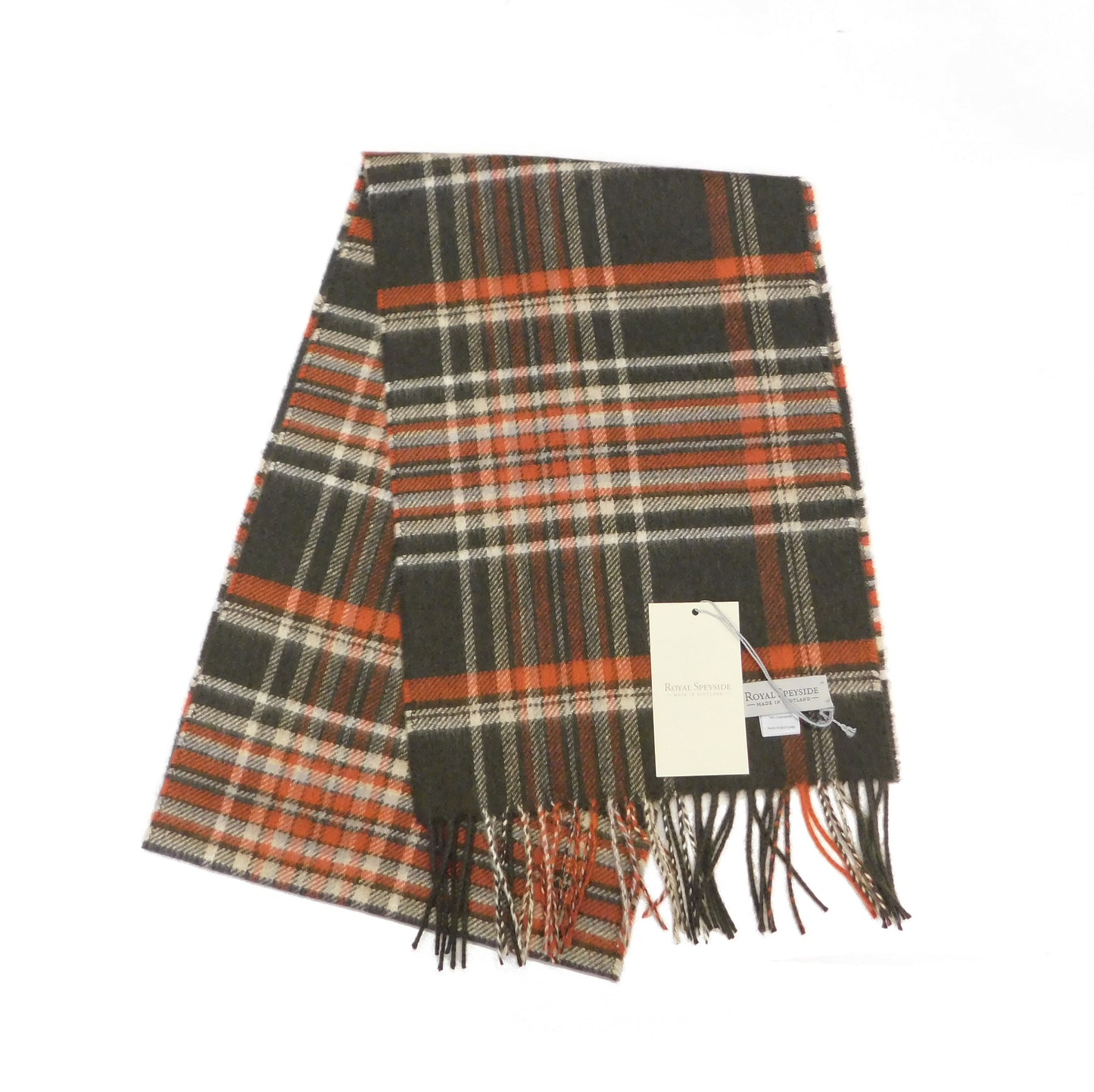 Pure Cashmere Classic Check Scarf - Various Checks - Woven for us in the Scottish Highlands