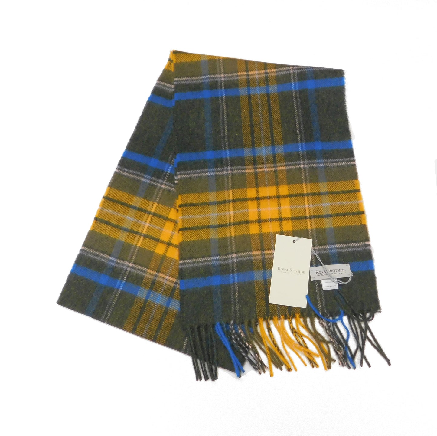 Pure Cashmere Classic Check Scarf - Various Checks - Woven for us in the Scottish Highlands