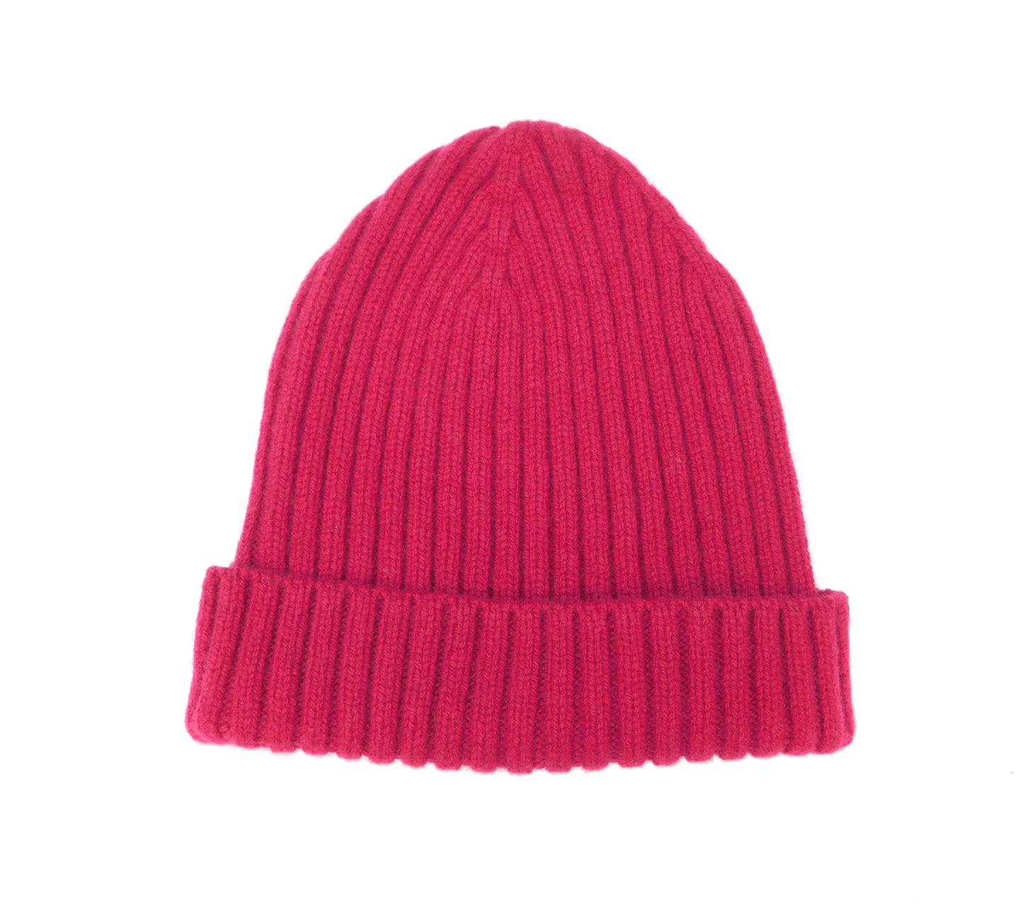 Unisex Lambswool Ribbed Beanie — Handcrafted in Hawick | One Size
