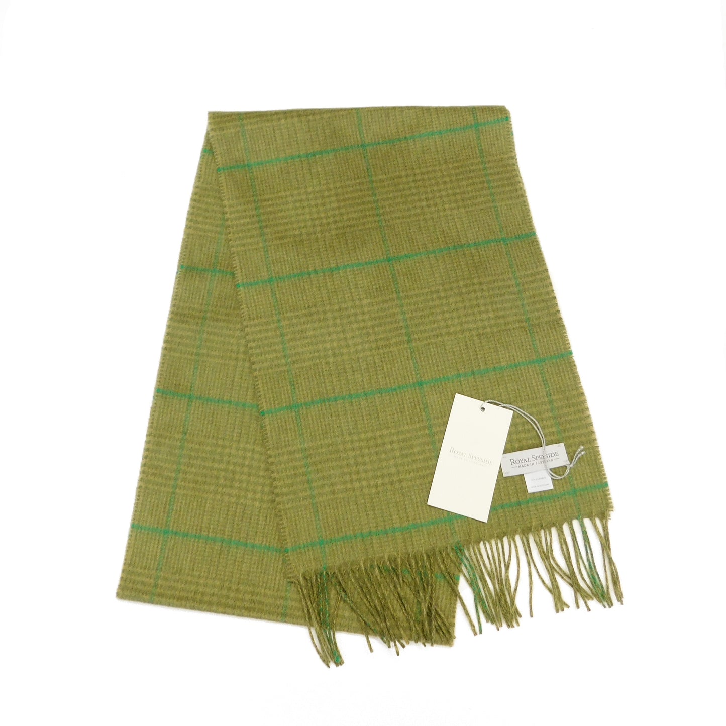 Pure Cashmere Classic Check Scarf - Various Checks - Woven for us in the Scottish Highlands