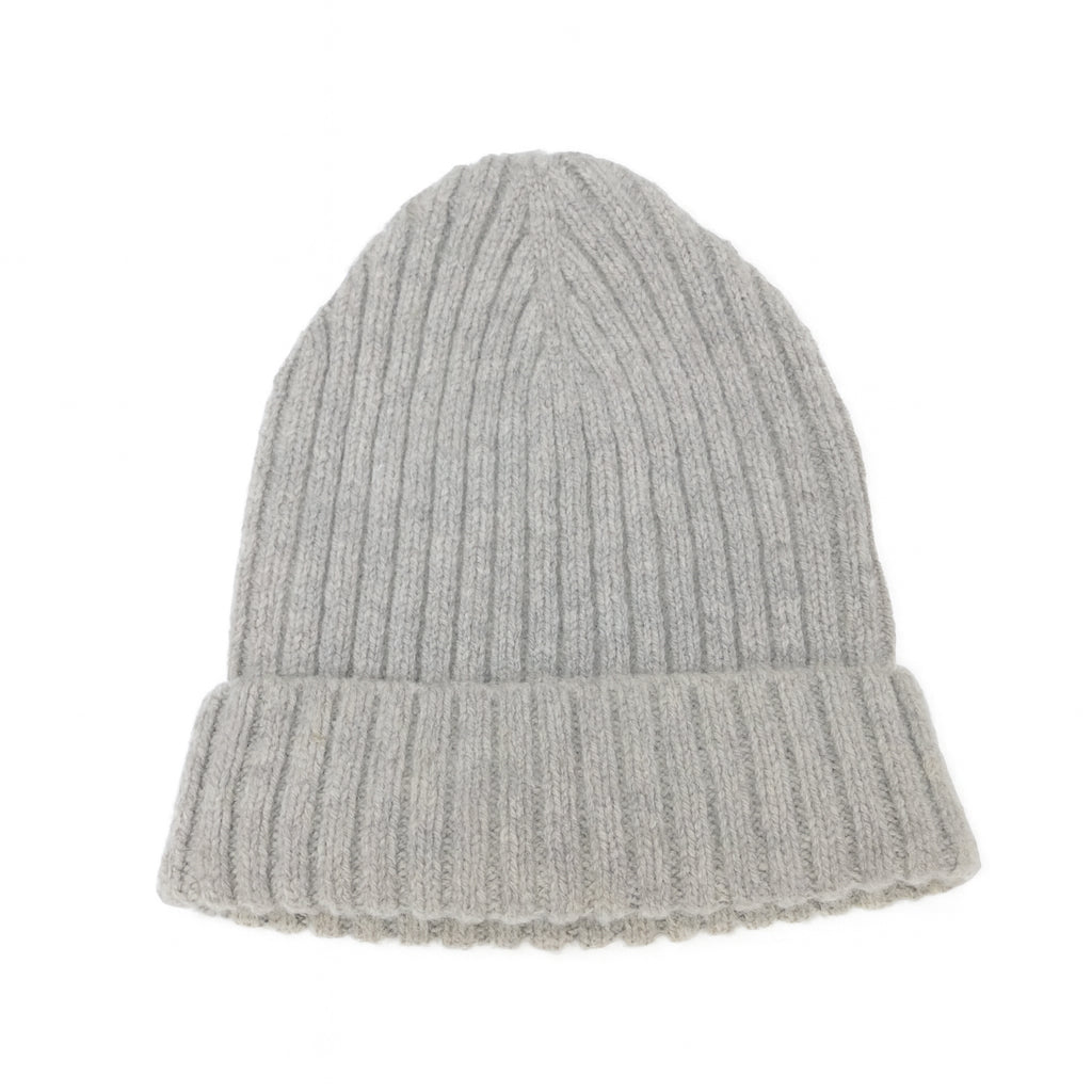 Unisex Lambswool Ribbed Beanie — Handcrafted in Hawick | One Size