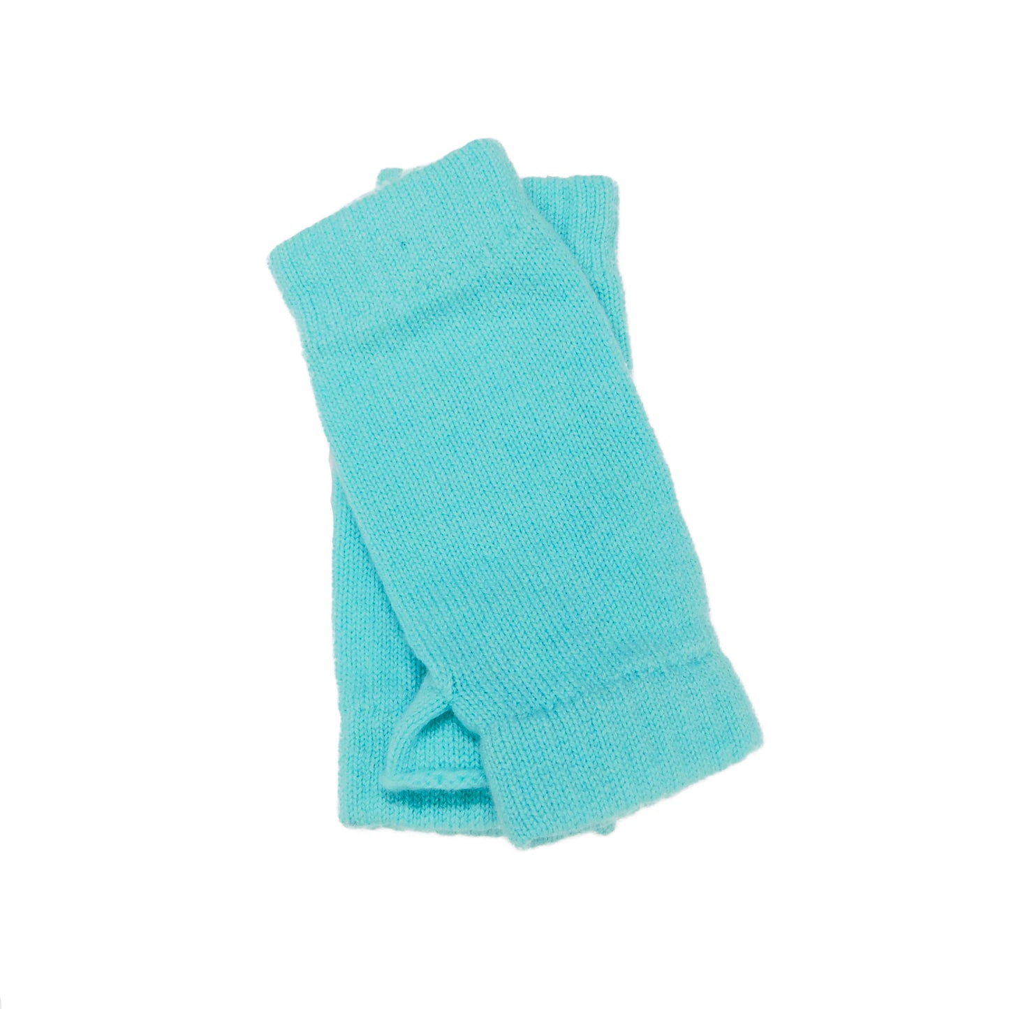 Ladies Pure Cashmere Wristwarmers - Fingerless mitt style with separate thumb - Grey, Blues, Greens and Pink - Handcrafted in Hawick, Scotland