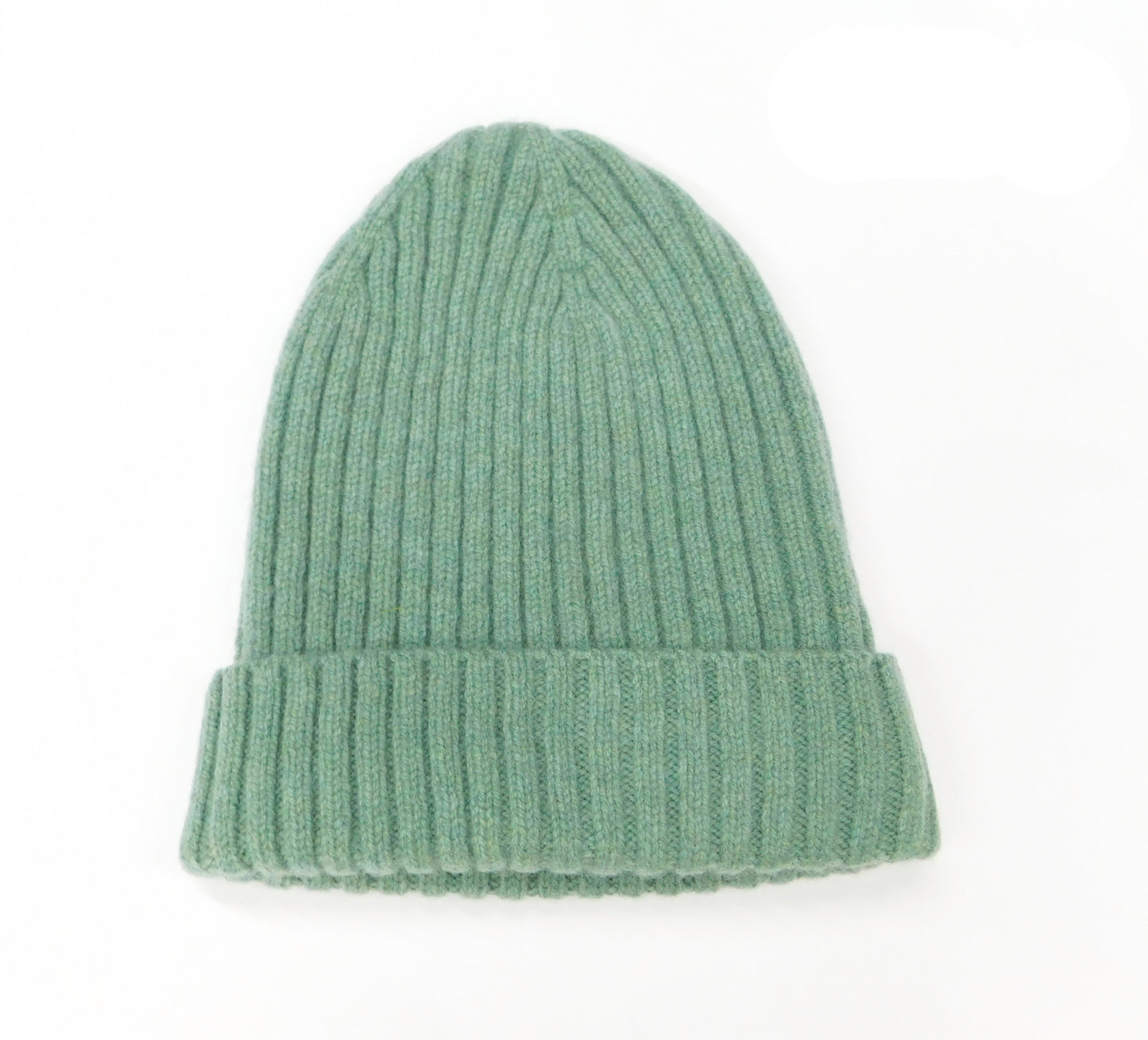 Unisex Lambswool Ribbed Beanie — Handcrafted in Hawick | One Size