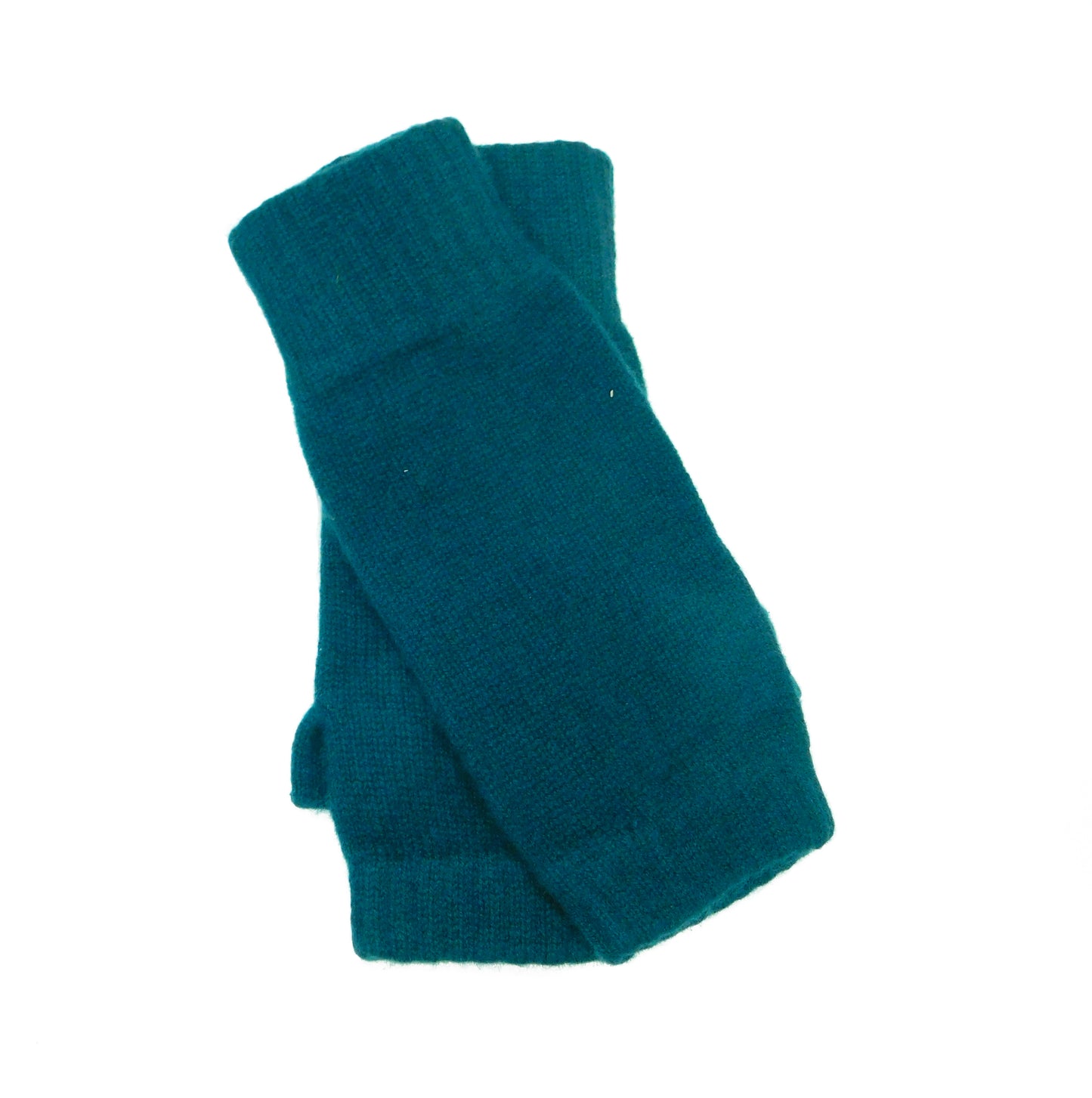 Ladies Pure Cashmere Wristwarmers - Fingerless Mitt style with thumb - Handcrafted in Hawick, Scotland