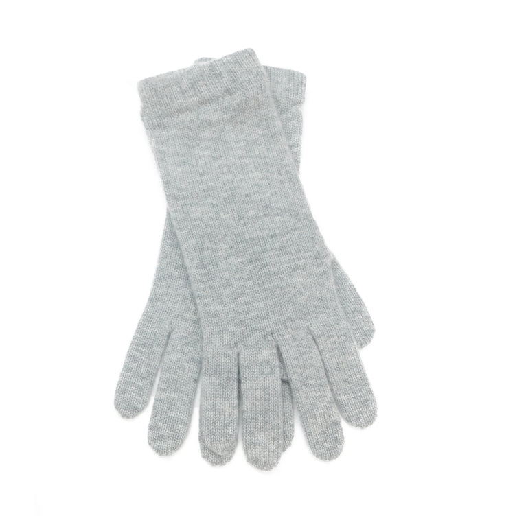 Pure Cashmere Ladies Short Cuff Gloves - Handcrafted in Hawick, Scotland