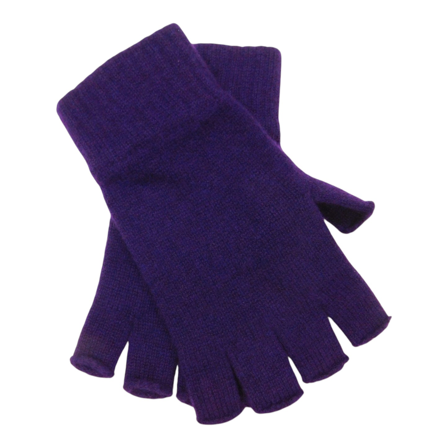 Men’s Pure Cashmere Fingerless Gloves — Keystone Thumb | Handcrafted in Hawick