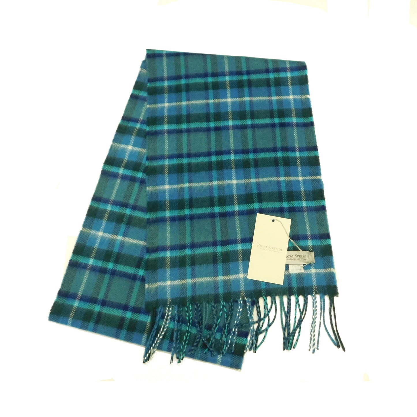 Pure Cashmere Classic Check Scarf - Various Checks - Woven for us in the Scottish Highlands