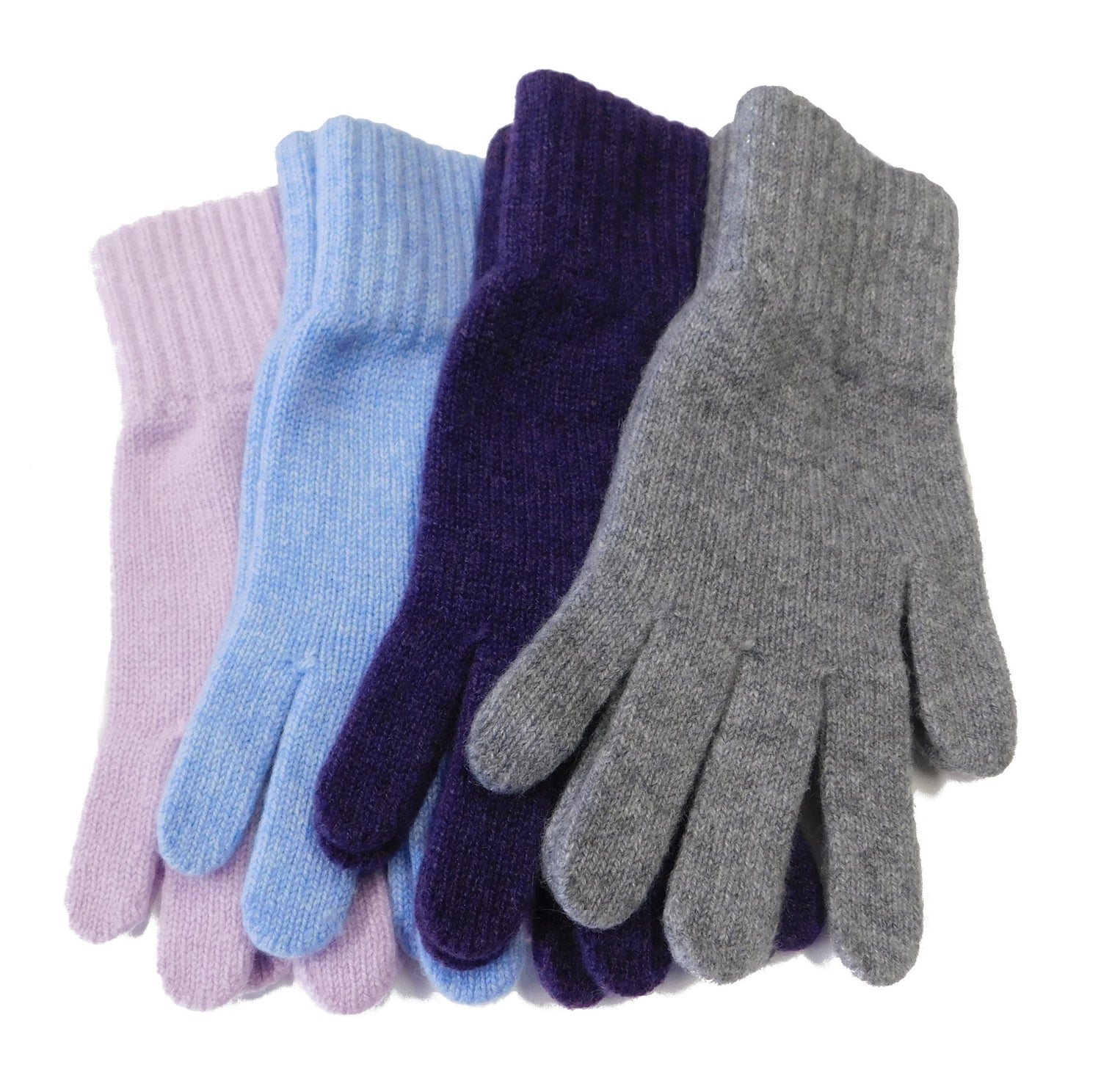 Pure Cashmere Gloves - Range of fingerless wristwarmers and classic styles - All made in Hawick, Scotland