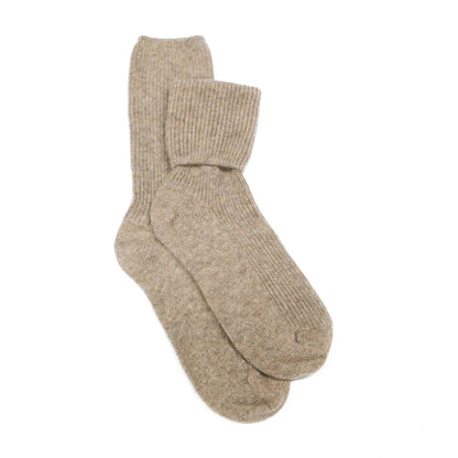 Ladies Cashmere Bed or Lounge Socks — Handcrafted in Hawick