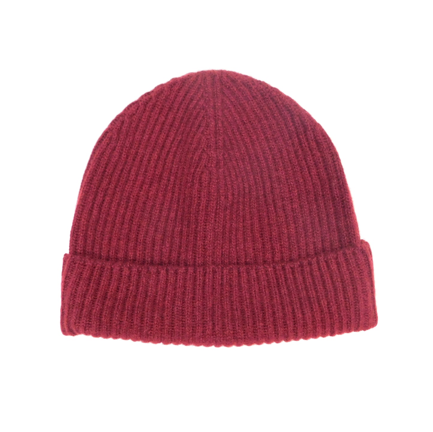 Unisex Cashmere Beanie — Cardigan Rib | Handcrafted in Hawick | One Size