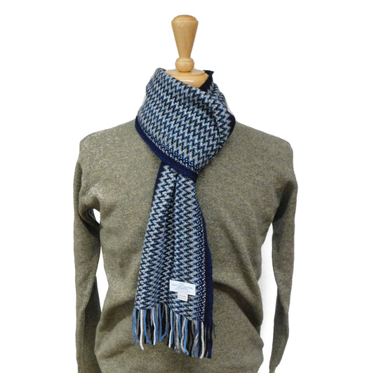 Pure Cashmere Speckled Scarf — Hand-Crafted in Hawick | Approx. 60" × 7.5"