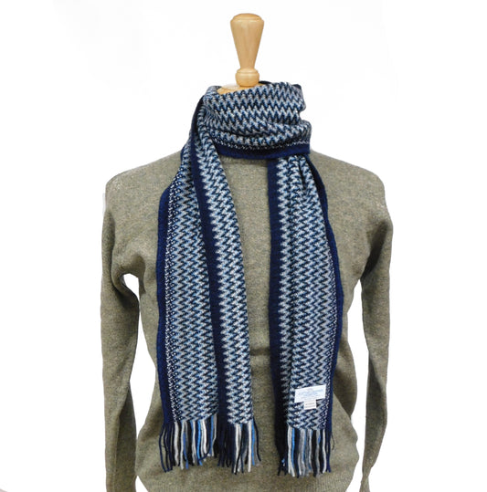 Pure Cashmere Speckled Scarf — Hand-Crafted in Hawick | Approx. 60" × 7.5"