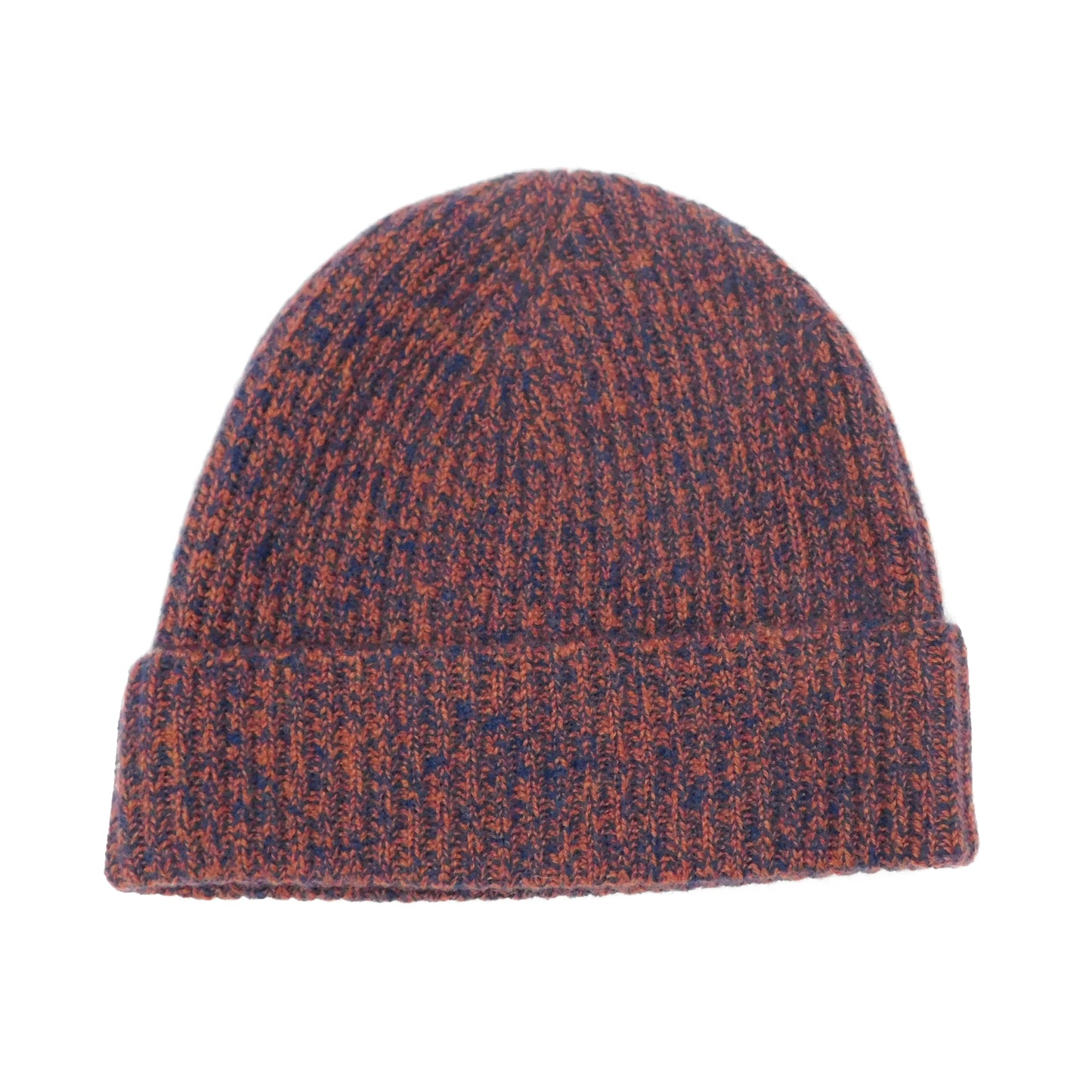 Unisex Cashmere Beanie — Cardigan Rib | Handcrafted in Hawick | One Size