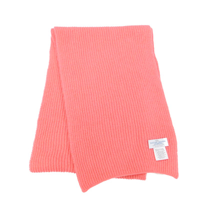 Cashmere Blend Ribbed Knit Scarf — Unisex | Handcrafted in Hawick | 90% Superfine Wool / 10% Cashmere