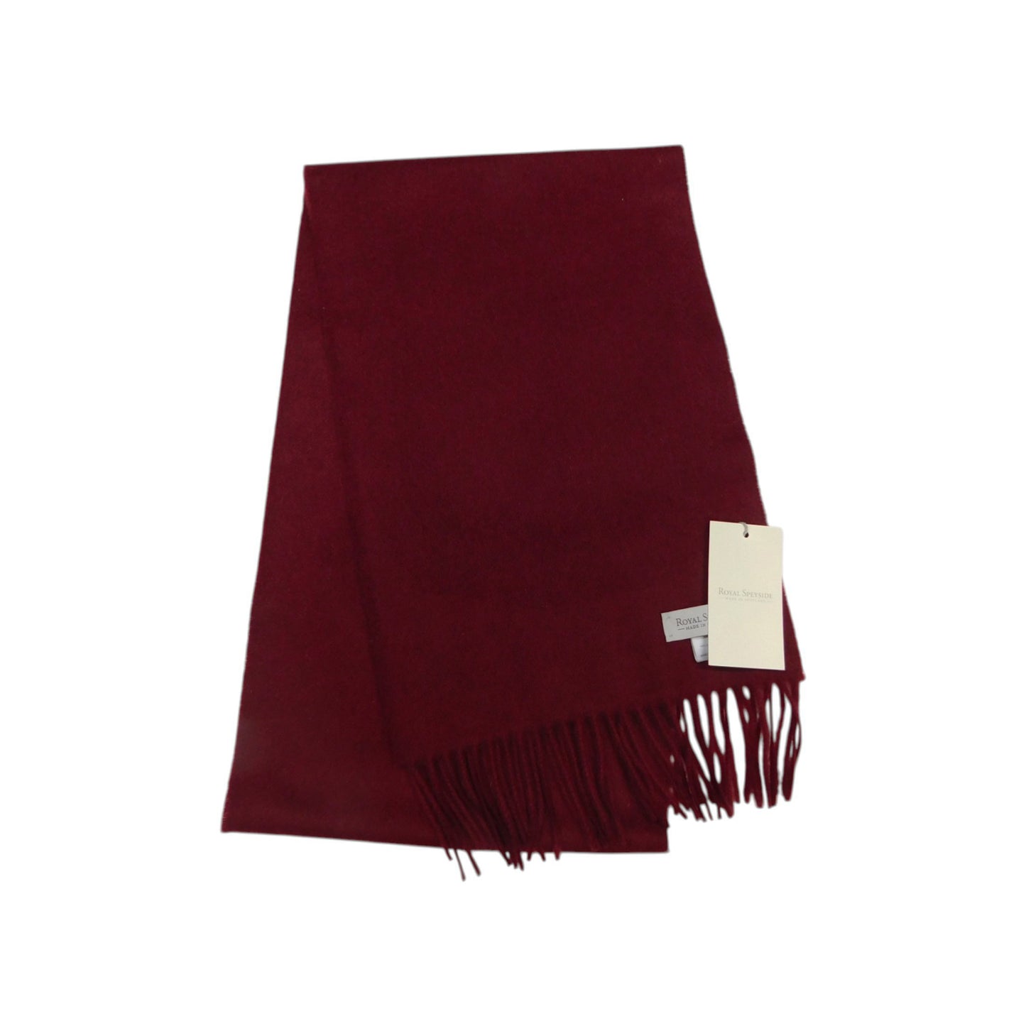 Pure Cashmere Unisex Woven Scarf – Handcrafted in Scotland
