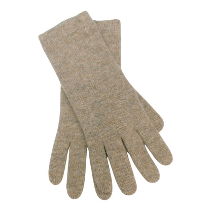 Ladies Lightweight Pure Cashmere Gloves — Short Cuff, Keystone Thumb | Handcrafted in Hawick