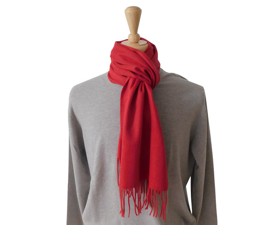 Pure Cashmere Classic Scarf - Handcrafted in Elgin, Scotland