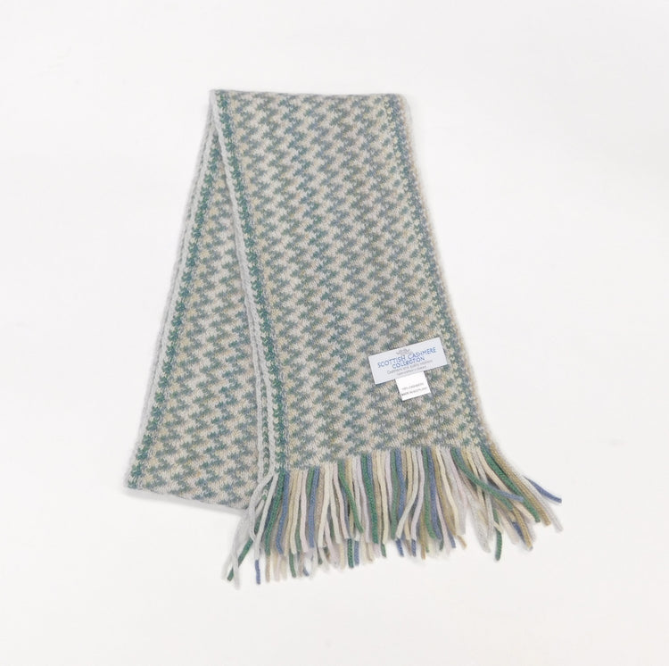 Children's Pure Cashmere Speckled Scarf - Handcrafted in Hawick, Scotland