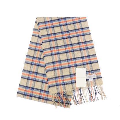 Pure Cashmere Checked Scarf — Hand-Crafted in the Scottish Highlands | Variety of Colours