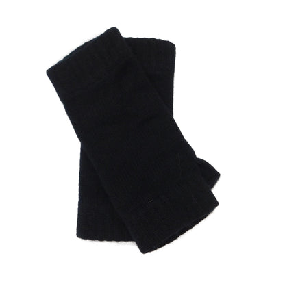 Ladies Pure Cashmere Wristwarmers — Keystone Thumb | Handcrafted in Hawick | One Size | Black, Grey, Blues, Greens and Pink