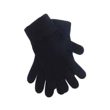 Ladies Pure Cashmere Gloves - Black, Greys, Blues and Purples - Handcrafted in Hawick, Scotland