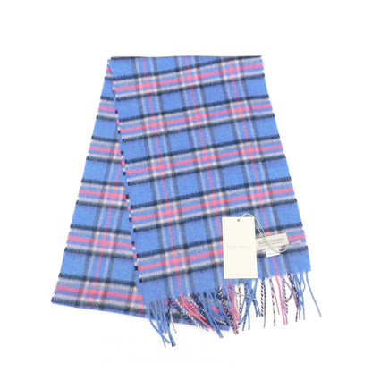 Pure Cashmere Checked Scarf — Hand-Crafted in the Scottish Highlands | Variety of Colours