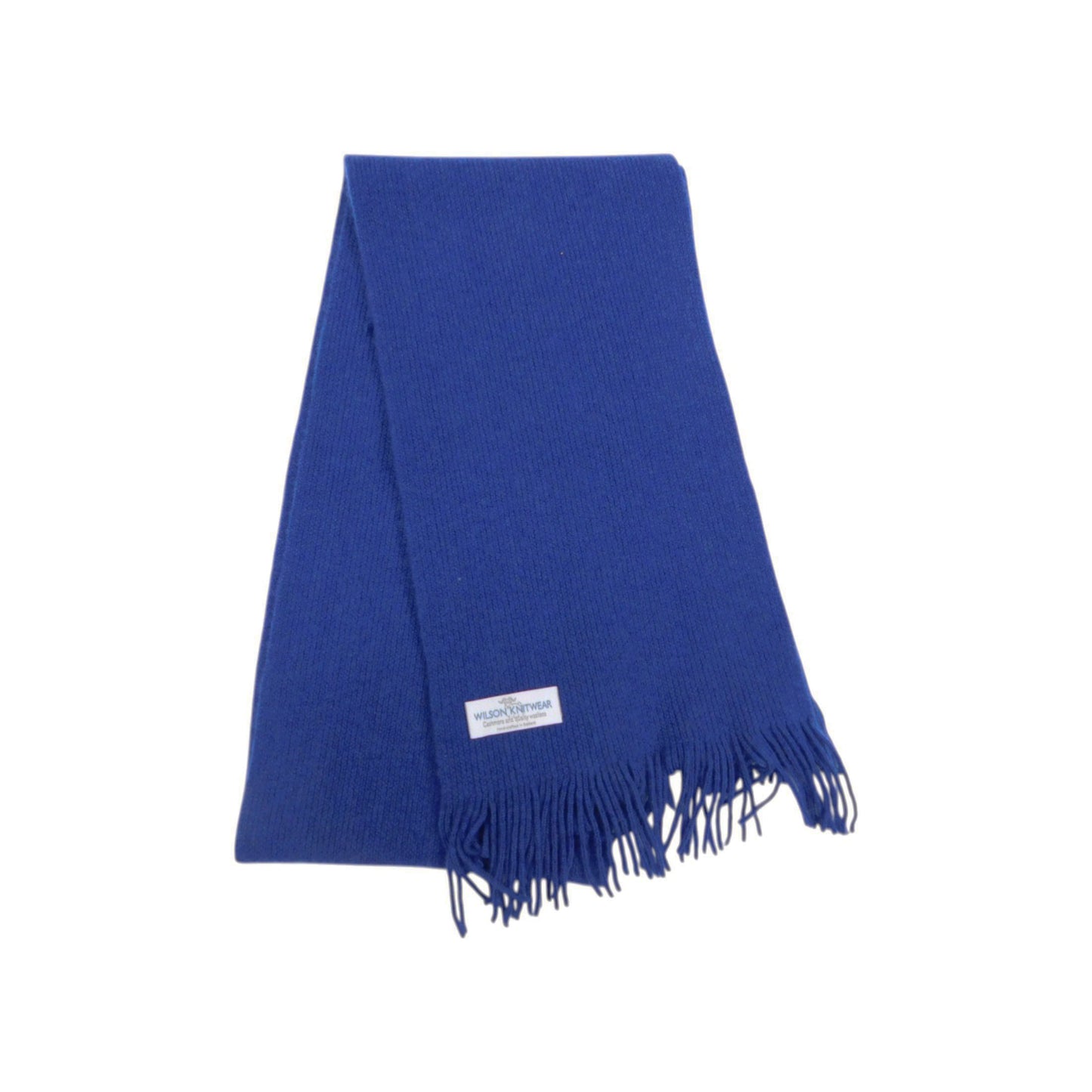 Lambswool Plain Scarf — Warp-Knitted in Hawick, Scotland