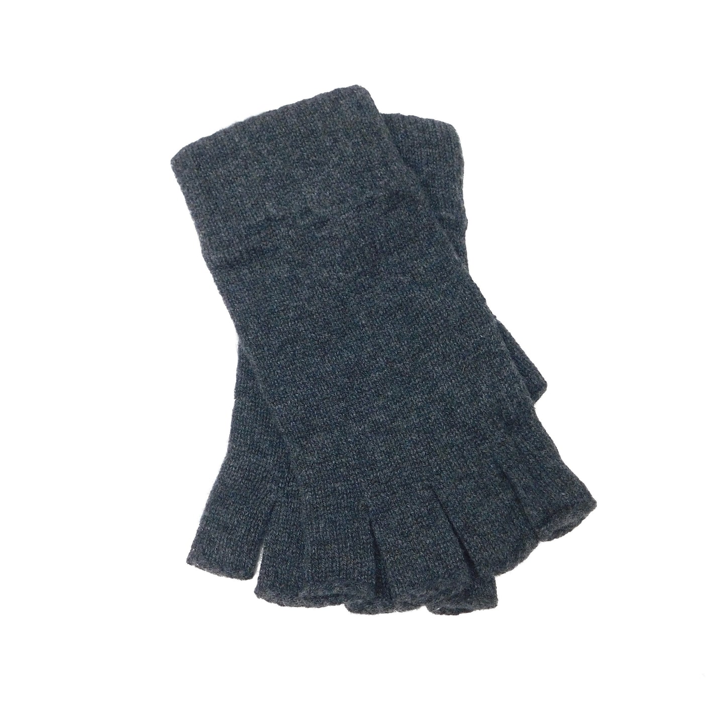 Men’s Pure Cashmere Fingerless Gloves — Keystone Thumb | Handcrafted in Hawick