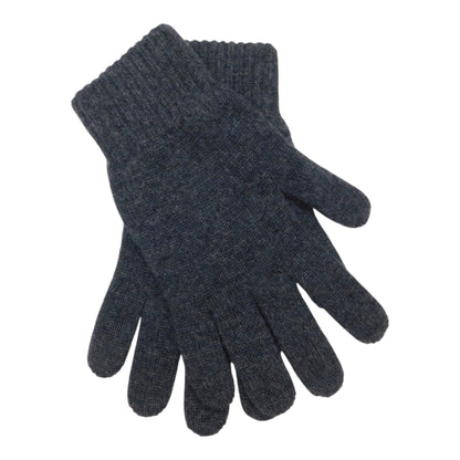 Men’s Pure Cashmere Gloves — Ribbed Cuff | Handcrafted in Hawick