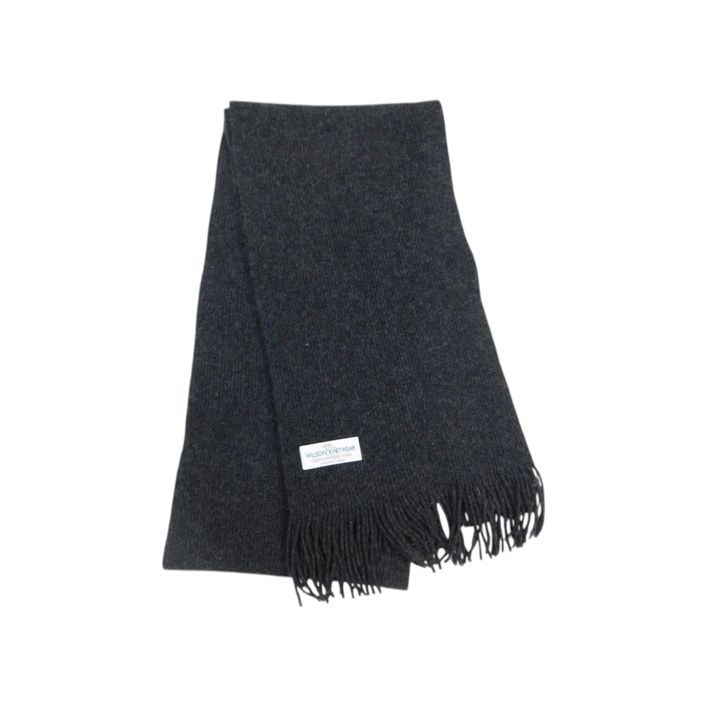 Lambswool Plain Scarf — Warp-Knitted in Hawick, Scotland