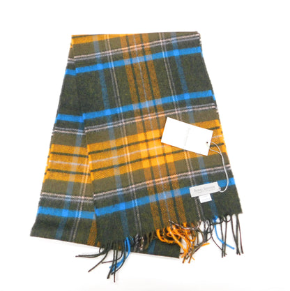 Pure Cashmere Checked Scarf — Hand-Crafted in the Scottish Highlands | Variety of Colours