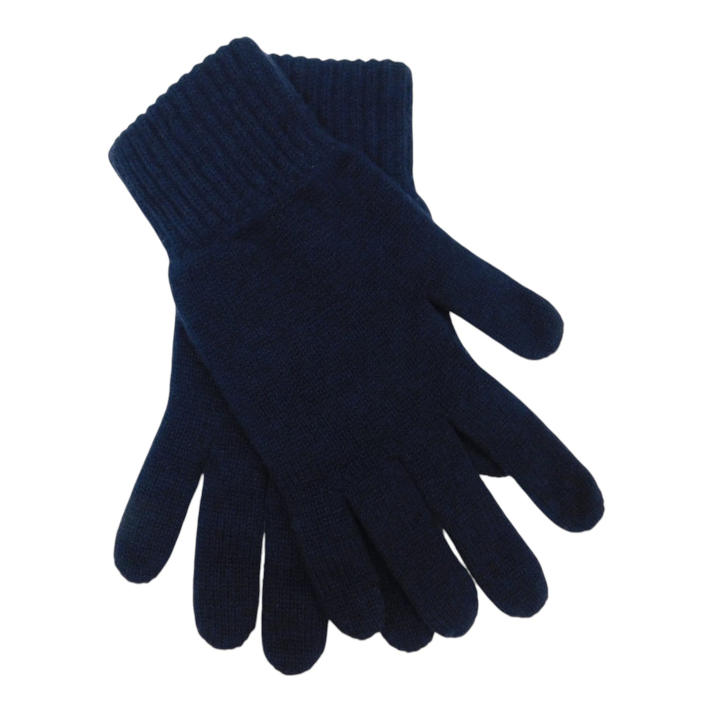 Men’s Pure Cashmere Gloves — Ribbed Cuff | Handcrafted in Hawick