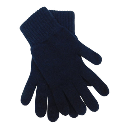 Men’s Pure Cashmere Gloves — Ribbed Cuff | Handcrafted in Hawick