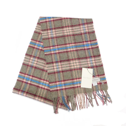 Pure Cashmere Classic Check Scarf - Various Checks - Woven for us in the Scottish Highlands