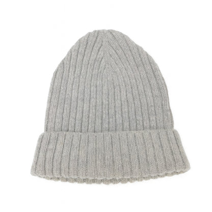 Unisex Lambswool Ribbed Beanie — Handcrafted in Hawick | One Size