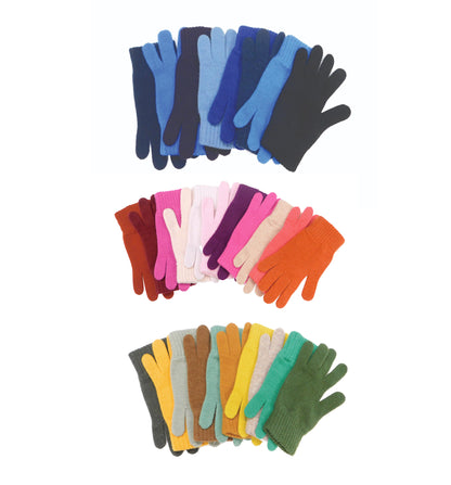 Gants pour femmes en pur cachemire - Fabriqués à Hawick, en Écosse