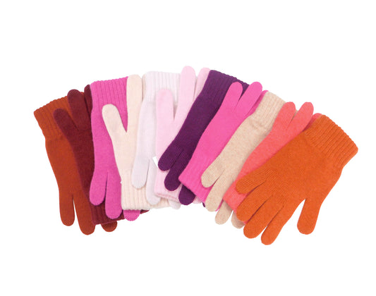 Gants pour femmes en pur cachemire - Fabriqués à Hawick, en Écosse