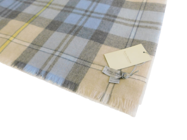 Pure Cashmere Lightweight Wrap / Stole in a number of Checked options - The ultimate in luxury - Woven in Scotland