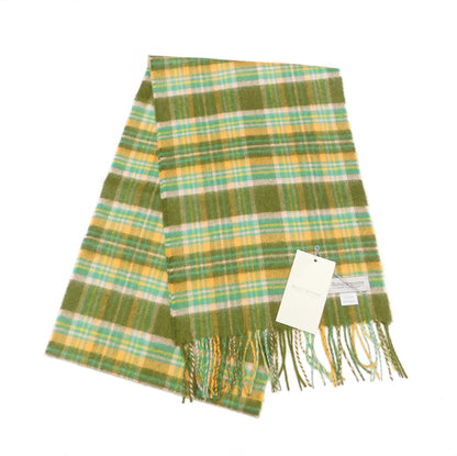 Pure Cashmere Checked Scarf — Hand-Crafted in the Scottish Highlands | Variety of Colours
