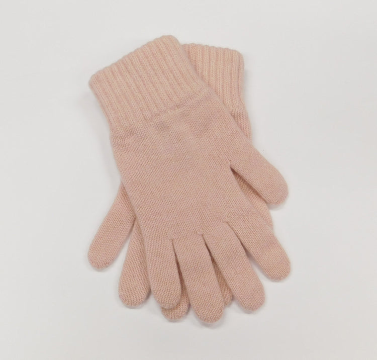 Ladies Pure Cashmere Gloves - Deep Reds and Pinks - Handcrafted in Hawick, Scotland