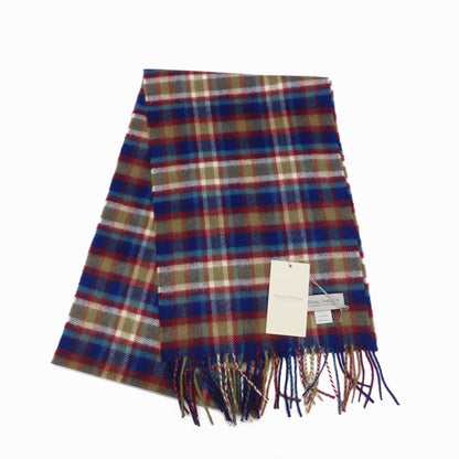 Pure Cashmere Classic Check Scarf - Various Checks - Woven for us in the Scottish Highlands