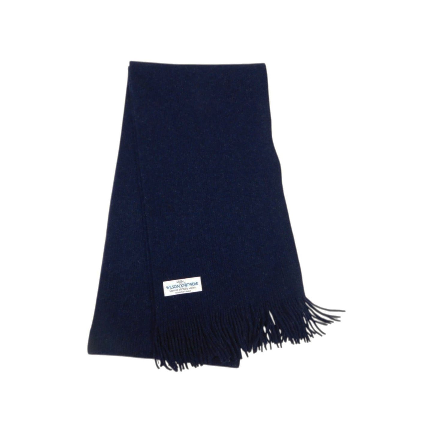 Lambswool Plain Scarf — Warp-Knitted in Hawick, Scotland
