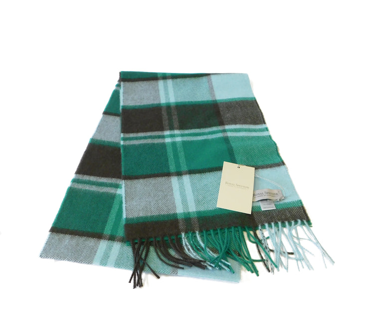 Pure Cashmere Classic Check Scarf - Various Checks - Handcrafted in Elgin, Scotland