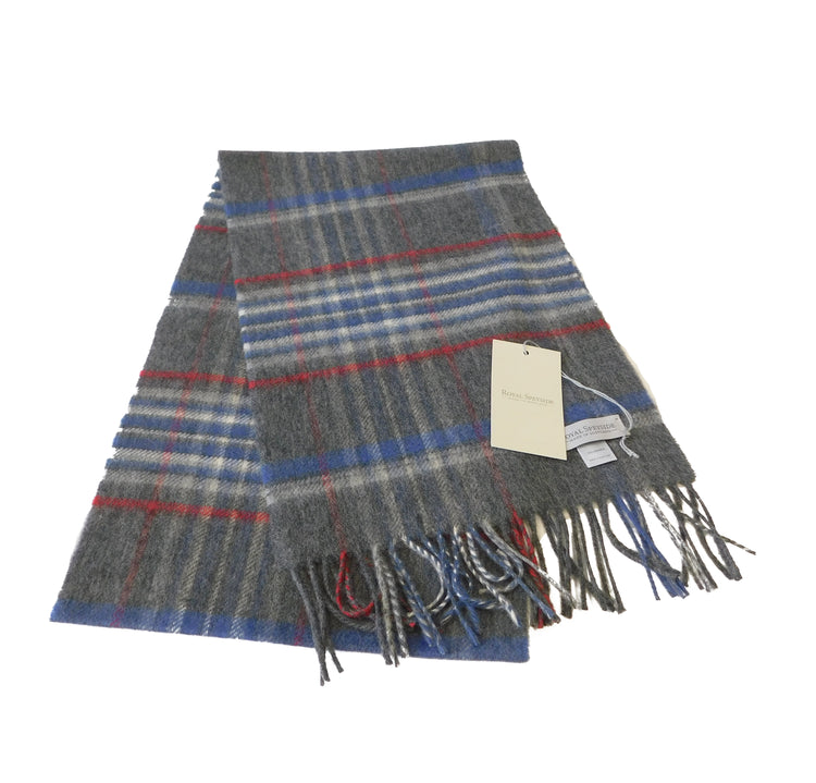 Pure Cashmere Classic Check Scarf - Various Checks - Handcrafted in Elgin, Scotland