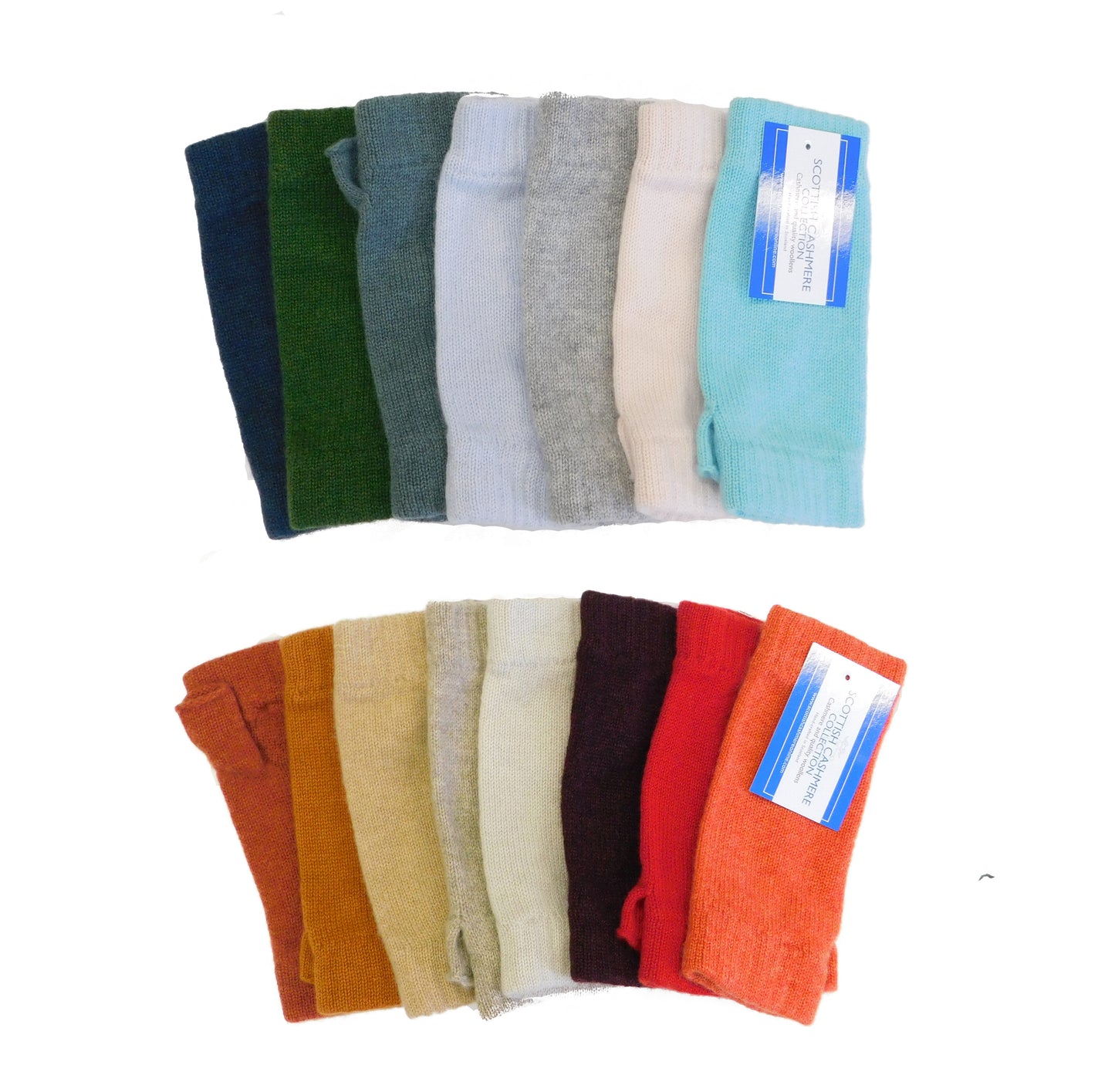 Ladies Pure Cashmere Wristwarmers — Keystone Thumb | Handcrafted in Hawick | One Size